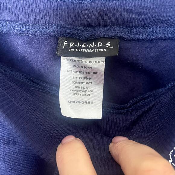 Friends "the television series" Skyline Jogger Sweat Pants Sz L - Picture 4 of 5